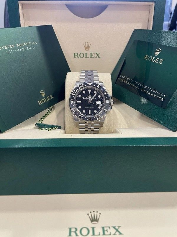 Rolex GMT Master II- 'BRUCE WAYNE' - 126710GRNR - Jubilee Strap