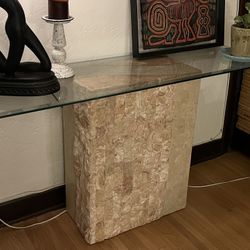 Vintage 80s Post Modern Console table