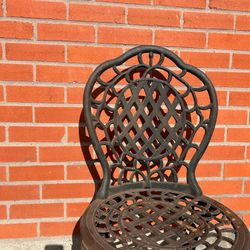 Cast Iron Vintage Chair 