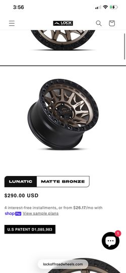 LOCK OFF-ROAD WHEELS AND GOODYEAR TIRES