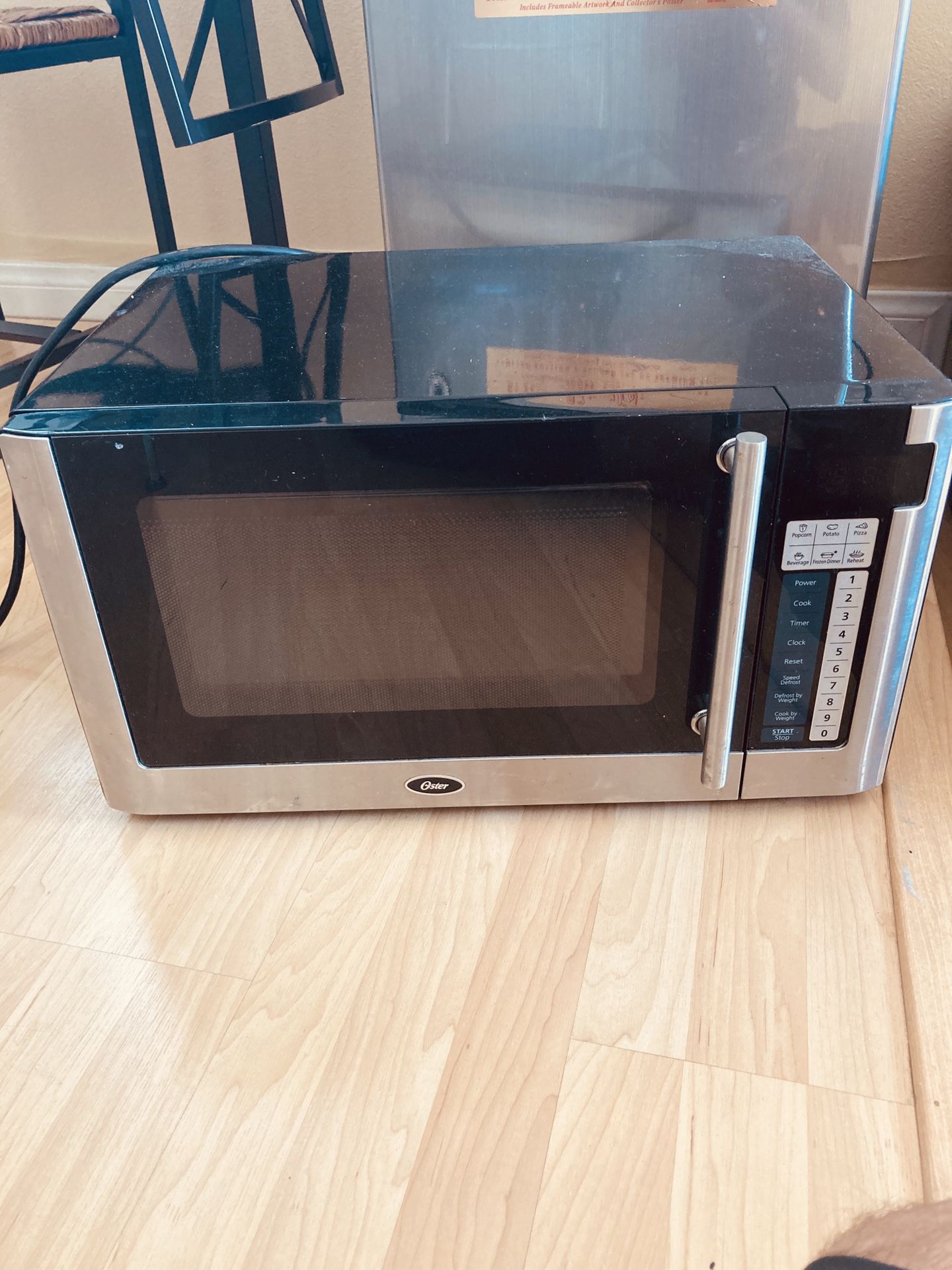 Like new microwave stainless