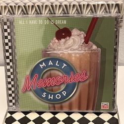 New Sealed Music Double CD Malt Shop Memories All I Have To Do Is Dream 2 CD Set Time Life