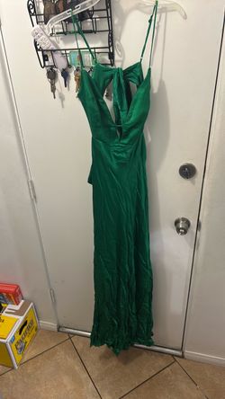 Green formal dress hoco/prom