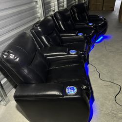 Power Reclining Theater Chairs