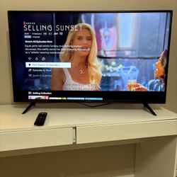 VIZIO TV, remote included. Perfect condition. 