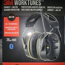 Black 3M WORKTUNES.