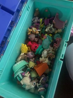 Little pet shop box and toys