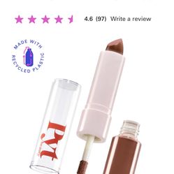 PYT FRIENDS WITH BENEFITS LIP DUO BARE ALL PEACHY NUDE (WARM TONED)