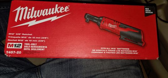 Milwaukee M12 3/8" Ratchet Tool Only