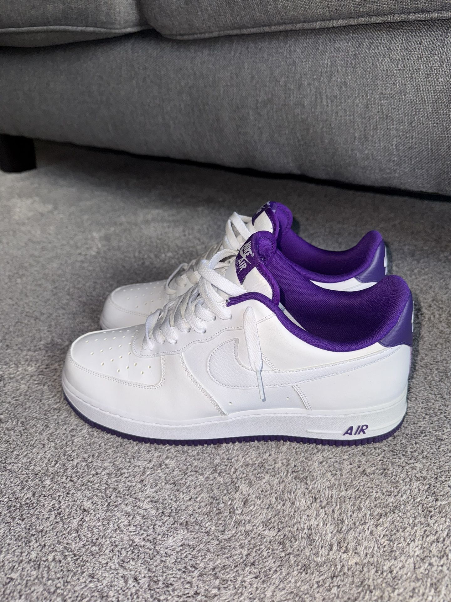 Nike Air Force 1 ‘07 White/Voltage Purple