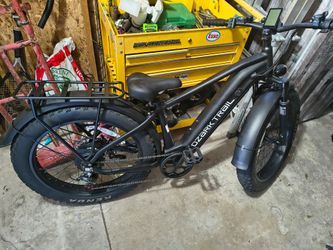 Ozark trail fat tire mountain E bike