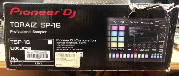 PIONEER DJ TORAIZ SP-16 PROFESSIONAL SAMPLER W/ BOX - GOOD CONDITION. for Sale in Brooklyn, NY - OfferUp