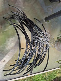 Lot of 25 Rubberized Metal Hangers Coat Hangers
