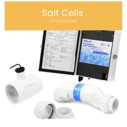 XtremepowerUS Universal Salt Cell Plate Up to 40,000 Gallons, Chlorination Salt Cell For In-Ground Swimming Pools