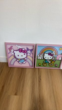 Hello kitty wall frames