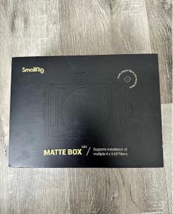 small rig matte box camera