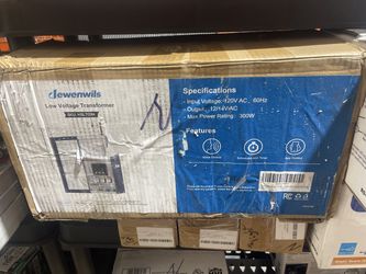 DEWENWILS 300W Smart Landscape Lighting Transformer HSLT05MACAC - New