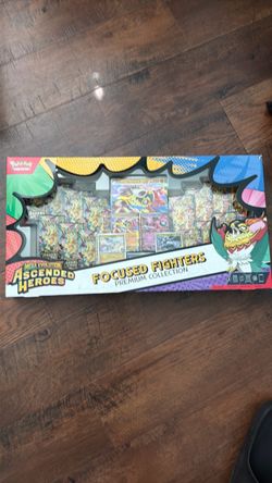 Ascended hero’s focused fighter’s premium collection Pokemon