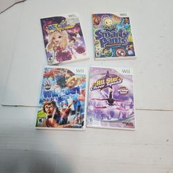 $5 Each Game Wii Wipeout All Star We Cheer Smarty Pants 