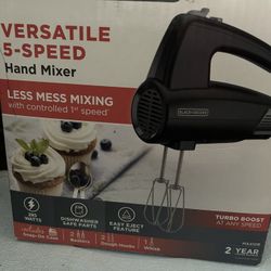 5 Speed Mixer