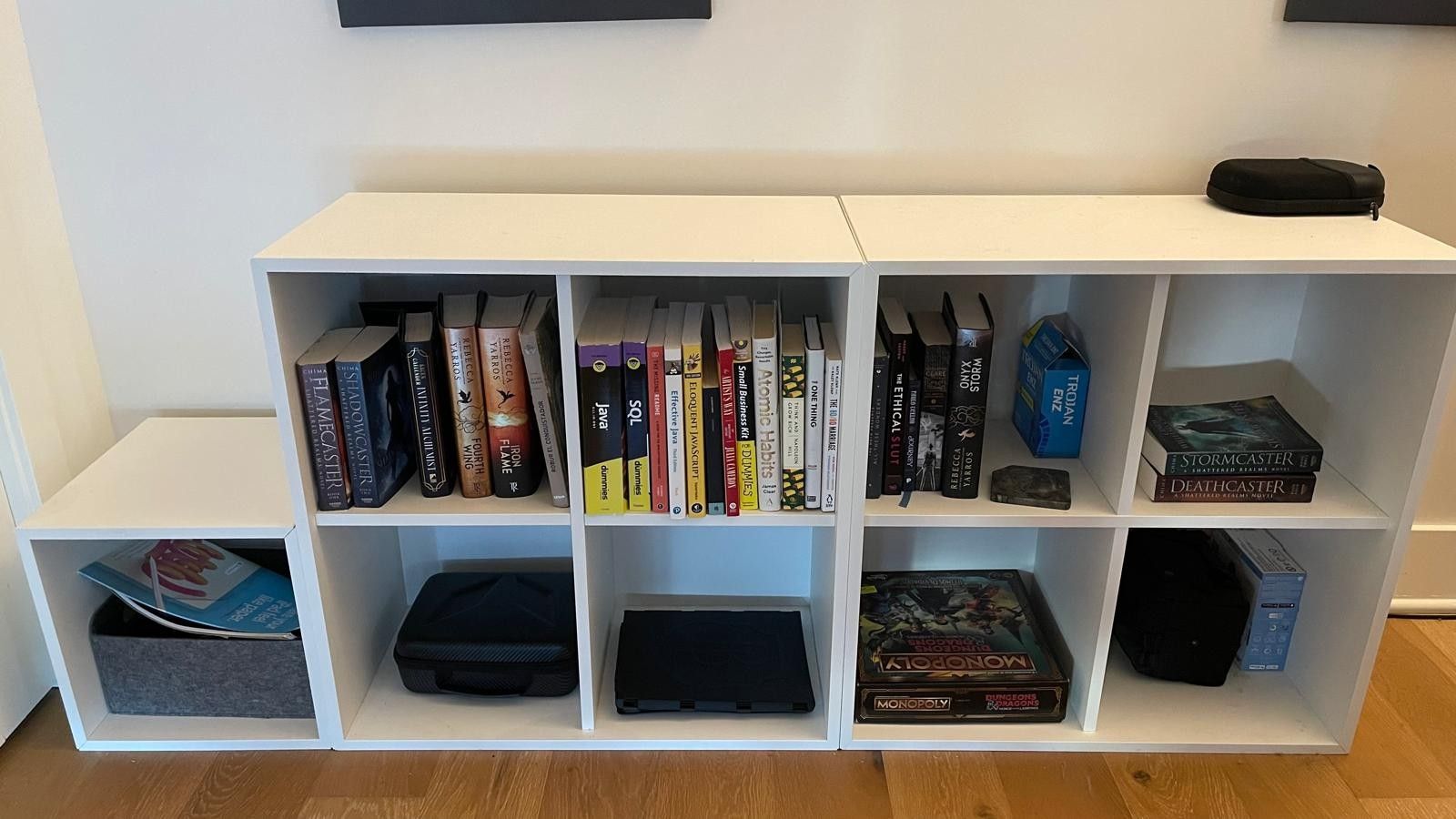 Cabinet, white - Cube shelves & cabinets (combo)