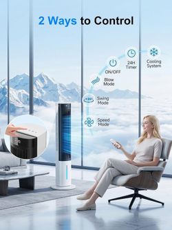 Air Cooler, 40in Windowless Portable Air Conditioners