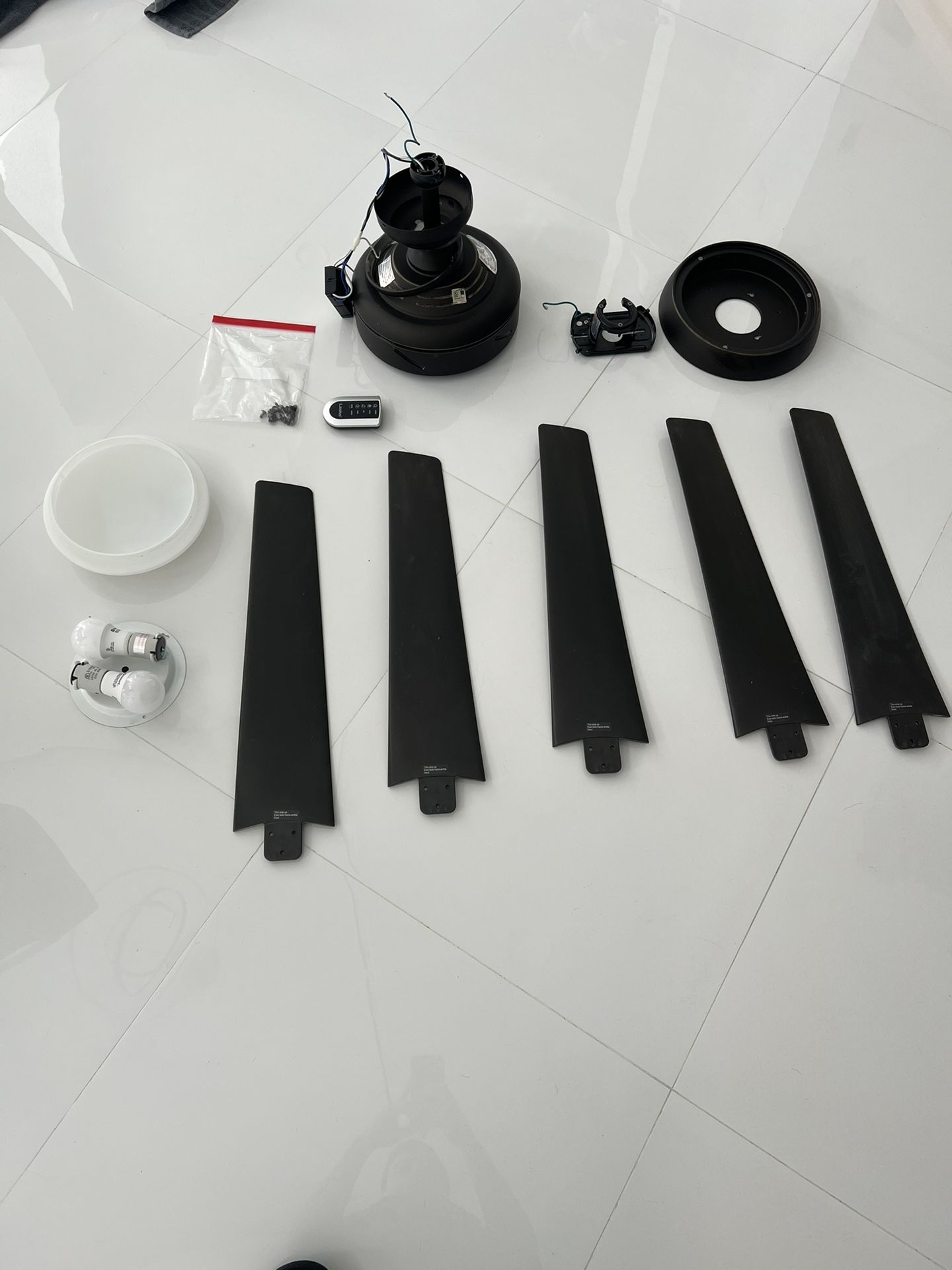Windward Ceiling Fan With Light 