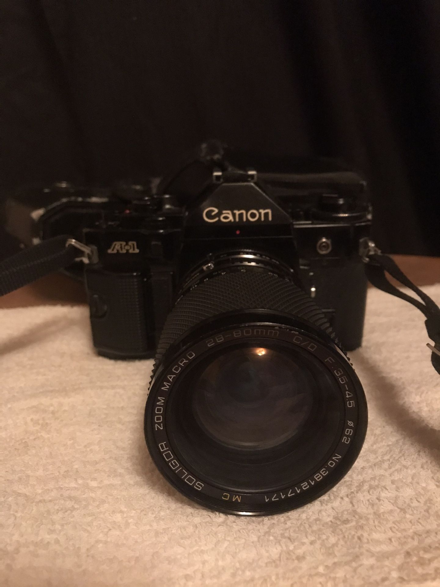 Canon A-1 Vintage SLR Film Camera