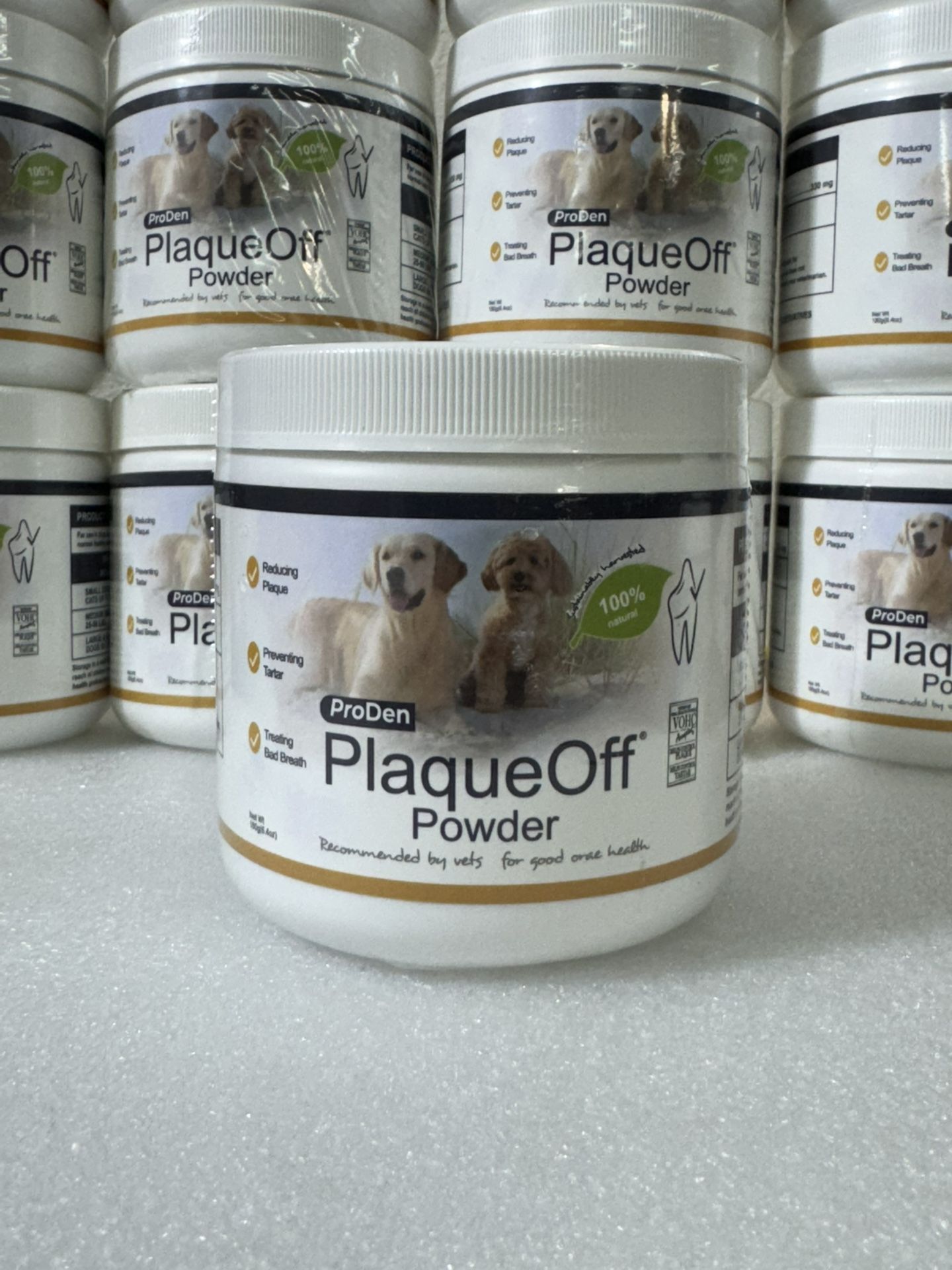 ProDen PlaqueOff Powder Dogs Cats Dental Hygiene 6.4oz Teeth Gum Care