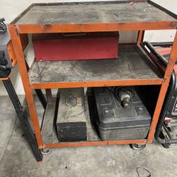 Tool Cart On Wheels