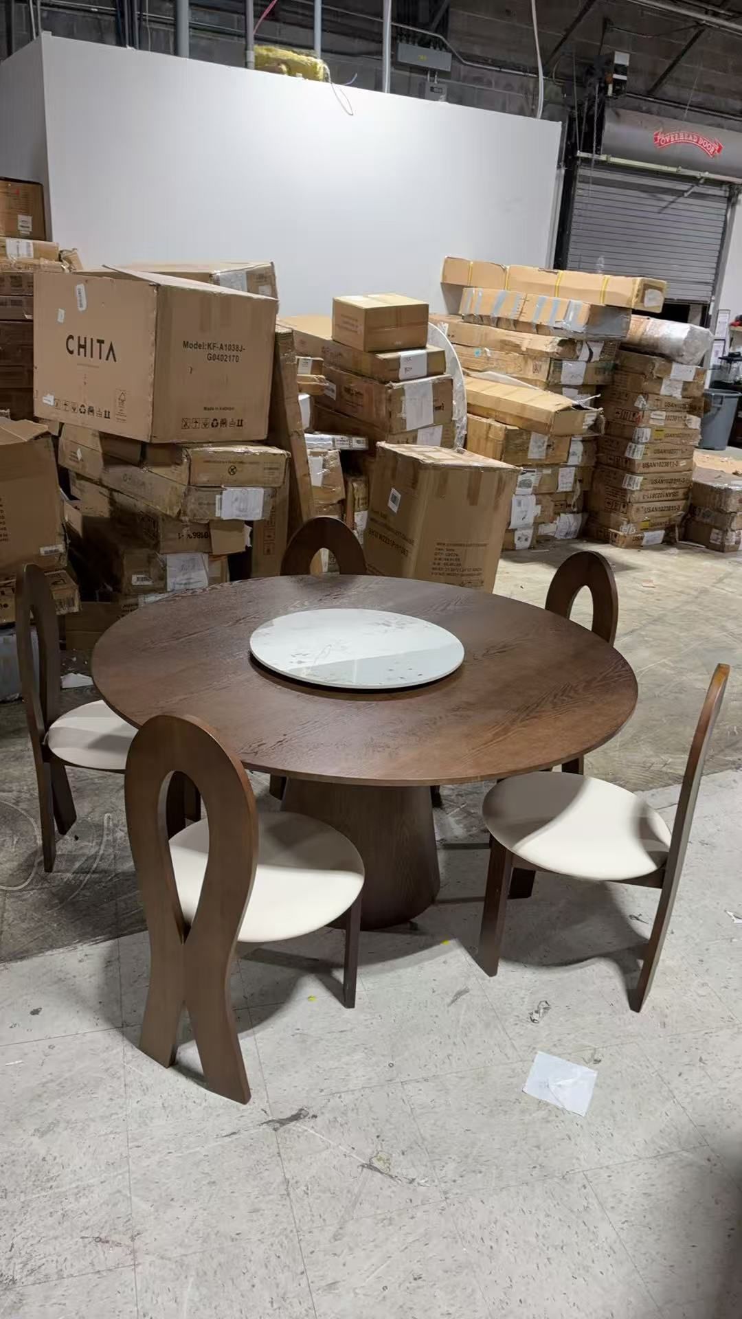 Mid-Century Modern Dining Table Set 5 $780