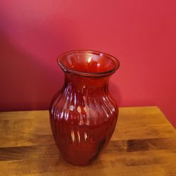 Red Vase 
