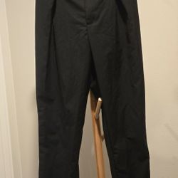 Womens Black Pant - L