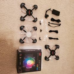 ARGB 120mm Case Fan Kit/Controller