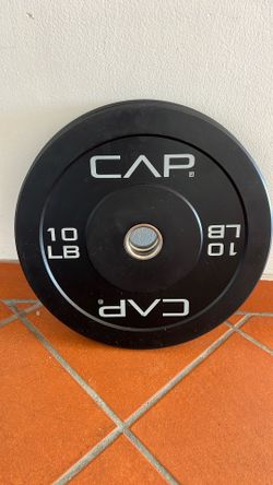 CAP Barbell Rubber Olympic Bumper Plate 