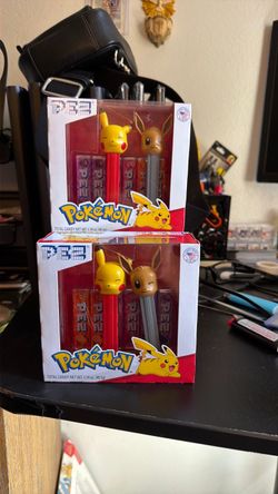 Pokémon PEZ Dispenser Set – Pikachu & Eevee
