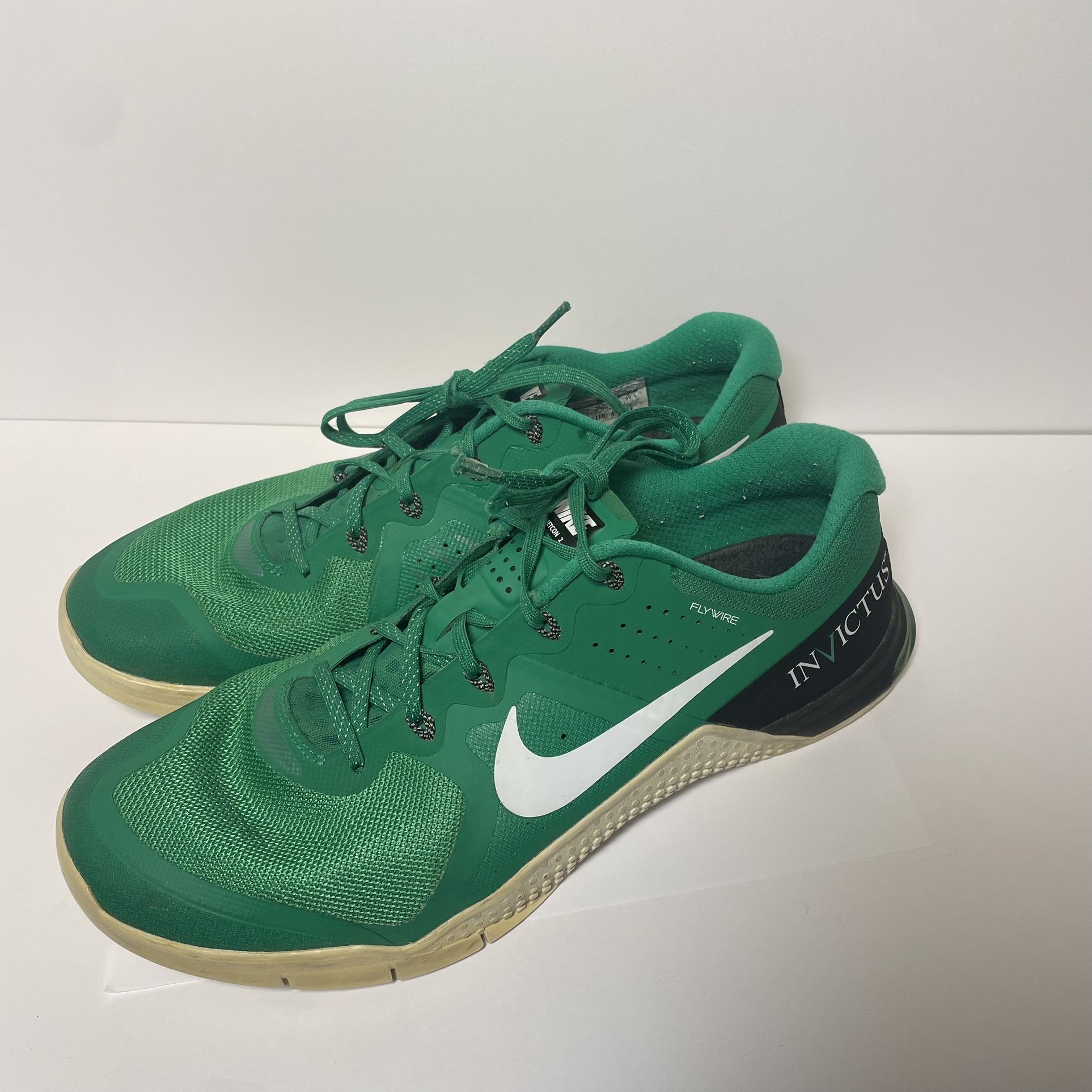 Nike Metcon 2 SMU Lucky Green Invictus 849816-300  Size 12.5