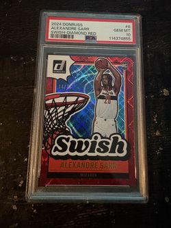 Alexander Sarr 2024 donruss rookie