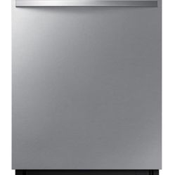 SAMSUNG Top Control 24-in Built-In Dishwasher (Stainless Steel), 55-dBA