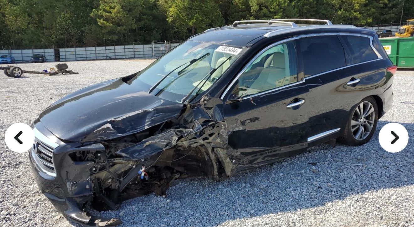 2015 Infiniti Qx60 for parts
