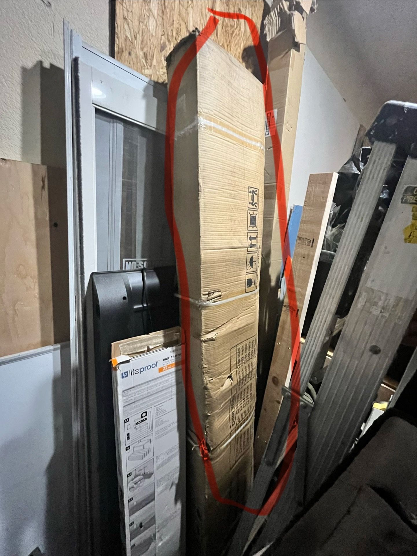 Sliding barn door kit