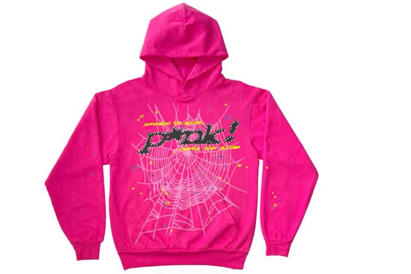 pink sp5ider hoodie 