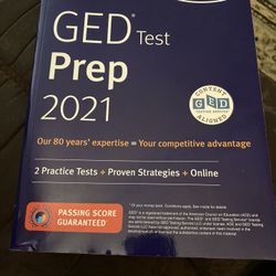 GED. Prep Book 