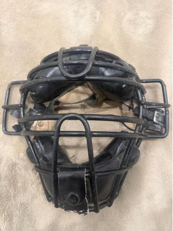 Two piece catchers mask