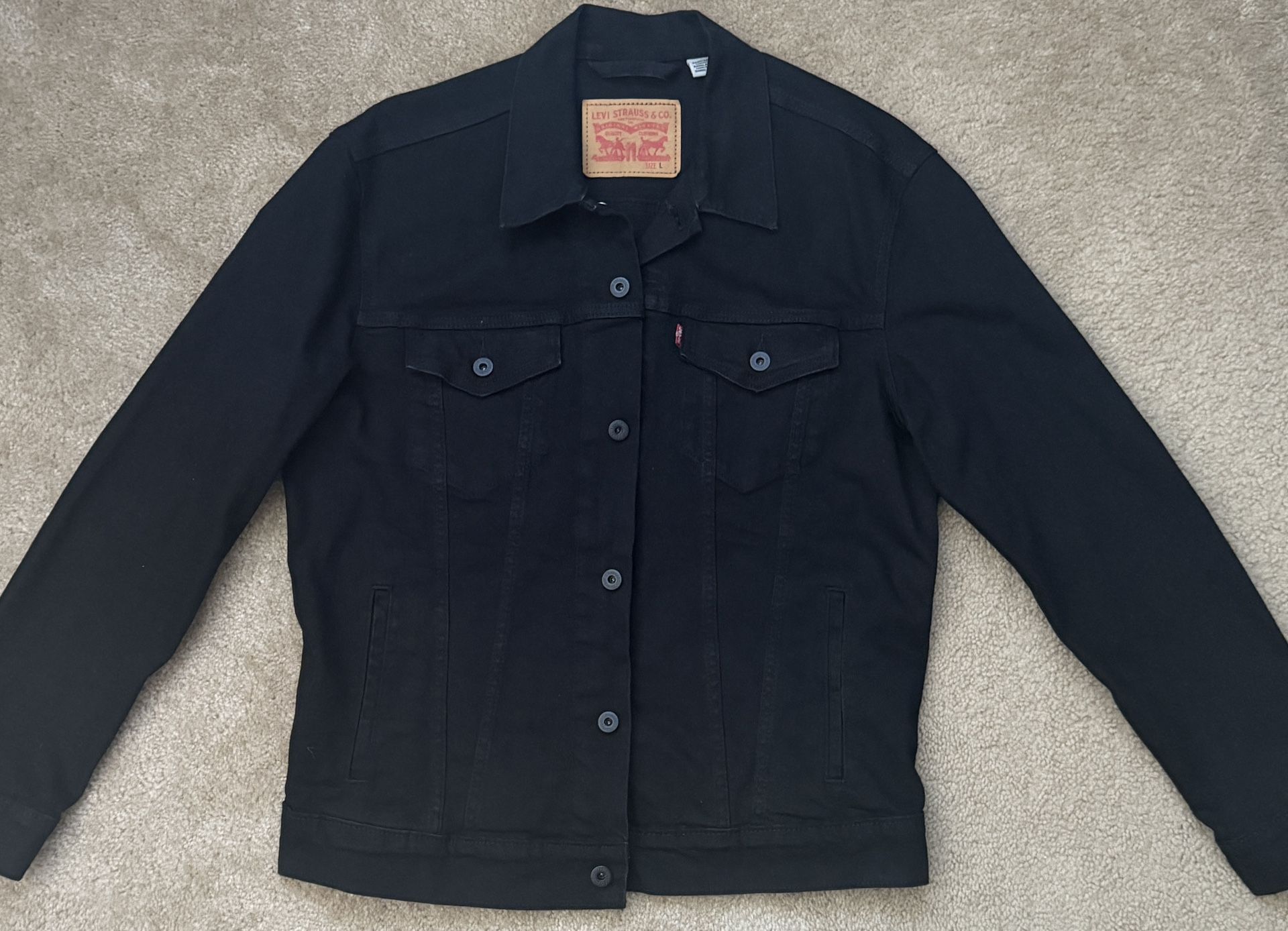 Men’s Levi’s Black Jean Jacket