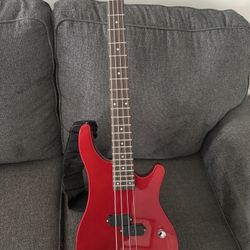 Rogue SX100B Series II Electric Bass Guitar Candy Apple Red