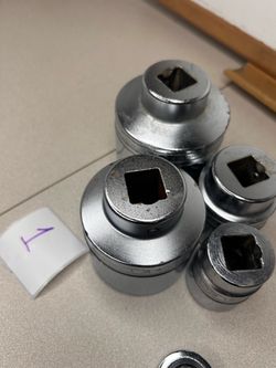 Snap-on 4pc 3/4” Drive SAE 12-Point Shallow Socket Lot LDH USA INV#1