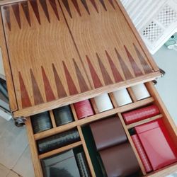 Vintage Backgammon Set
