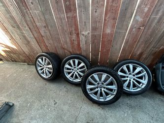 Q50 RIMS TIRES NO MOUNTED