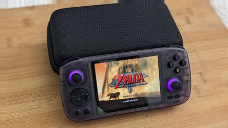 Anbernic RG 406H Retro Handheld Video Game Console - Atomic Purple